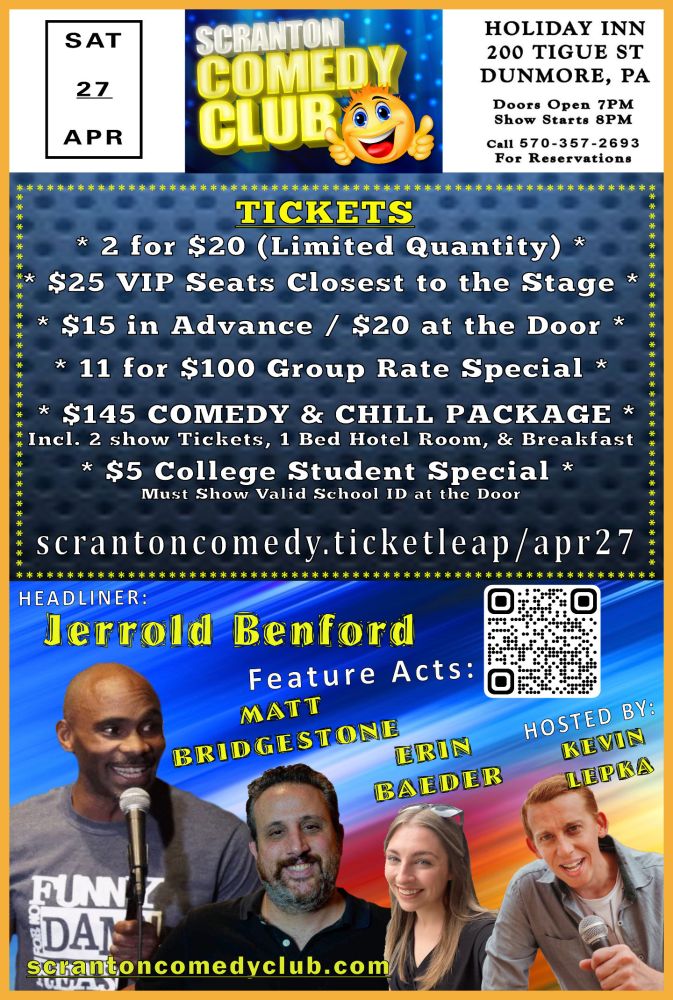 Kevin Lepka Comedy Home/Scranton Comedy/Wisecrackers/Stand Up/Improv